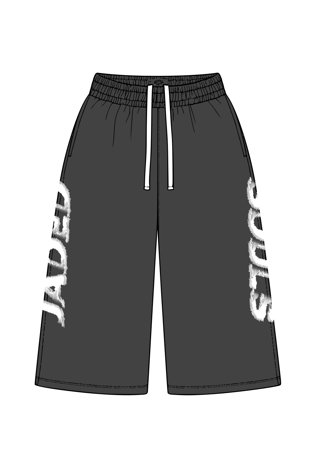 Ghost 3/4 Shorts